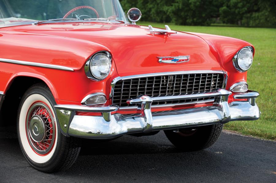  Chevrolet Bel Air Convertible 1955 года  (фото 44 из 104)
